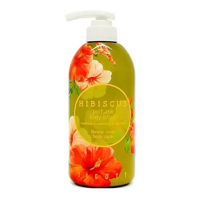 Ķermeņa losjons ar hibiska ekstraktu JIGOTT Hibiscus Perfume Body Lotion